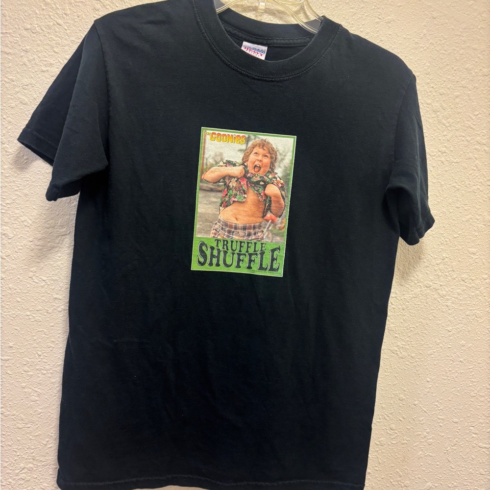The Goonies Graphic Tee with Truffle Shuffle design